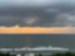 Sunset over the Indian Ocean at Kuta Beach viewed from TRIBE Bali Kuta Beach hotel