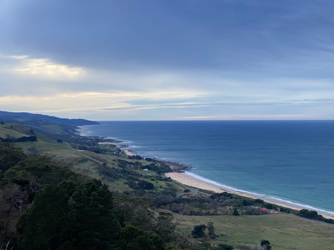 Melbourne-Adelaide Road Trip - Checking out Skenes Creek from Marriner's Lookout