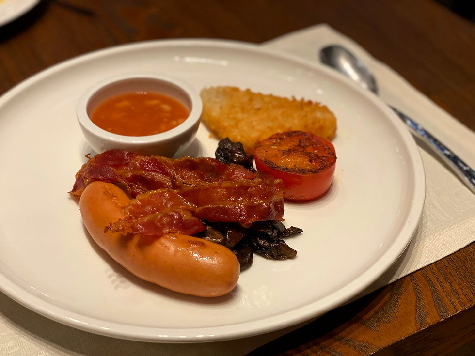 Capitol Kempinski Hotel Singapore - Special order of the Breakfast Plate without eggs