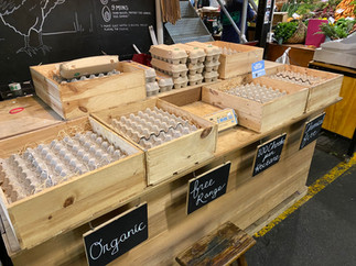Melbourne-Adelaide Road Trip - Fresh eggs at Adelaide Central Market