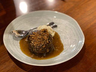 Melbourne-Adelaide Road Trip - A sweet dessert to end our evening at Mount Gambier