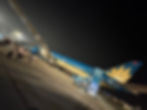 Deplaning from Vietnam Airlines B787 Dreamliner in Hanoi via a remote gate