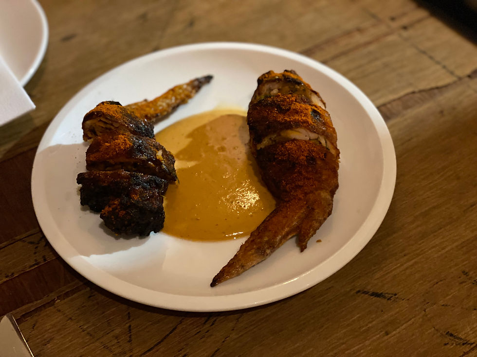 Meatsmith Little India - Tandoori stuffed boneless wings