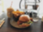 You cannot go wrong with Byron Fresh Cafe's Fried Chicken Burger