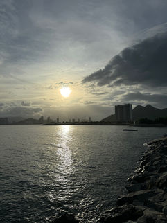 Catching the sunset from Boma Resort Nha Trang
