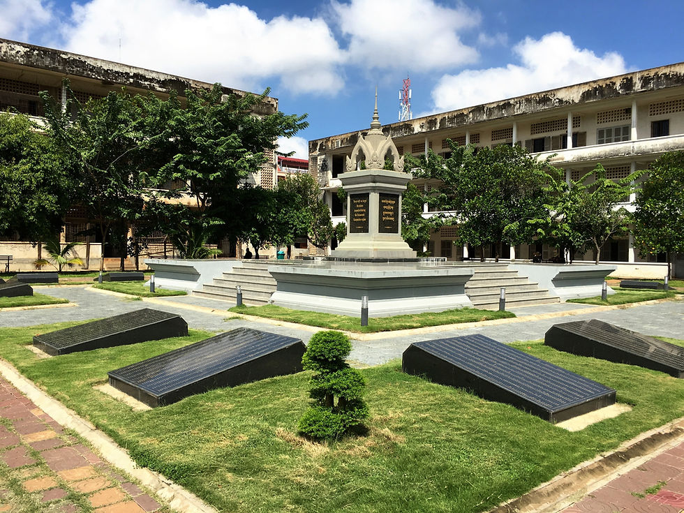 Within the grounds of the former S-21 Prison