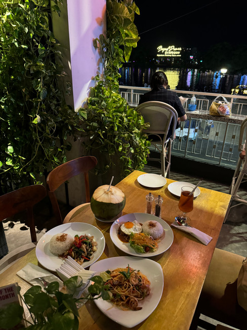 Dinner at La Croisette in Phnom Penh