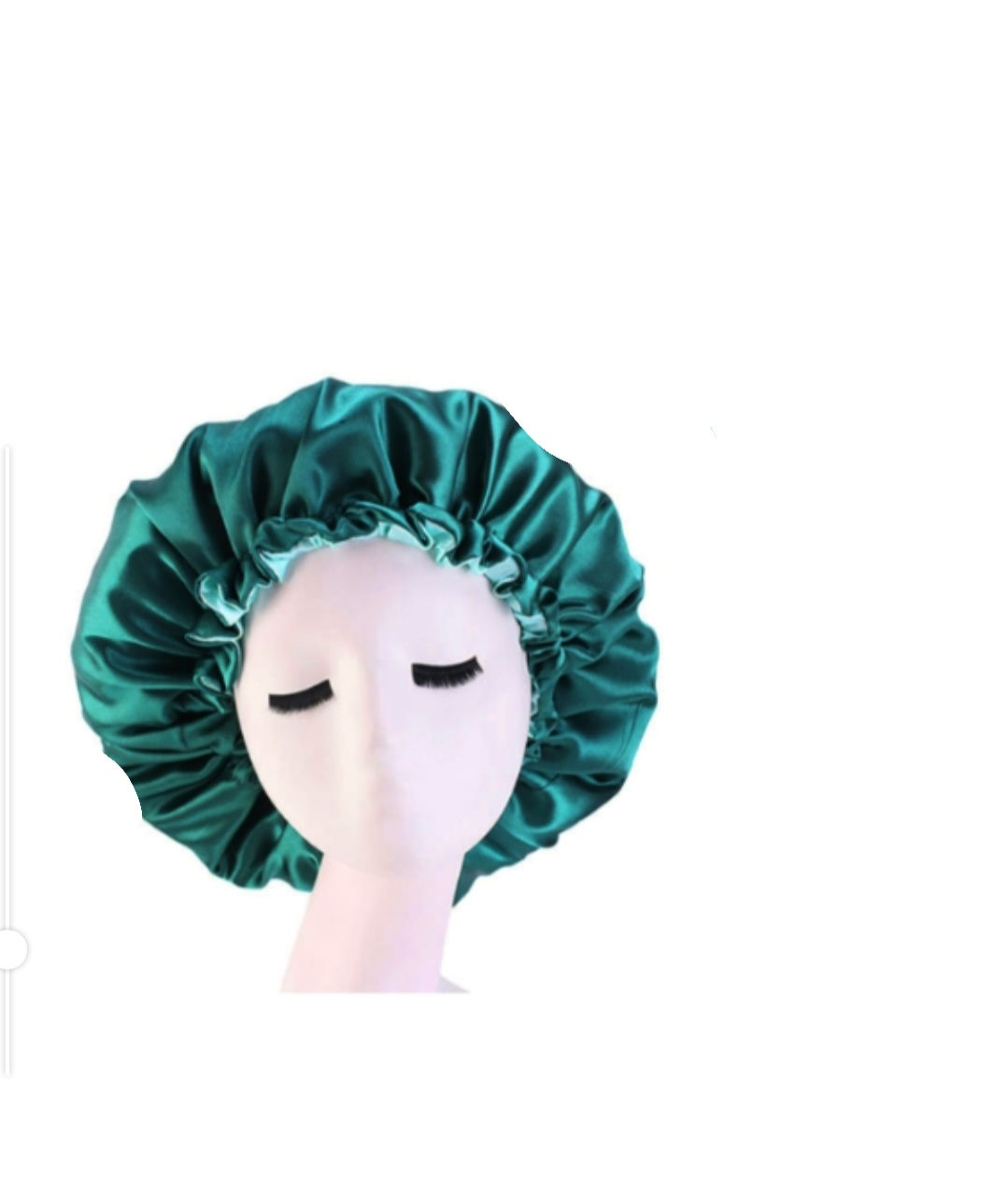 Green Silk Bonnet 