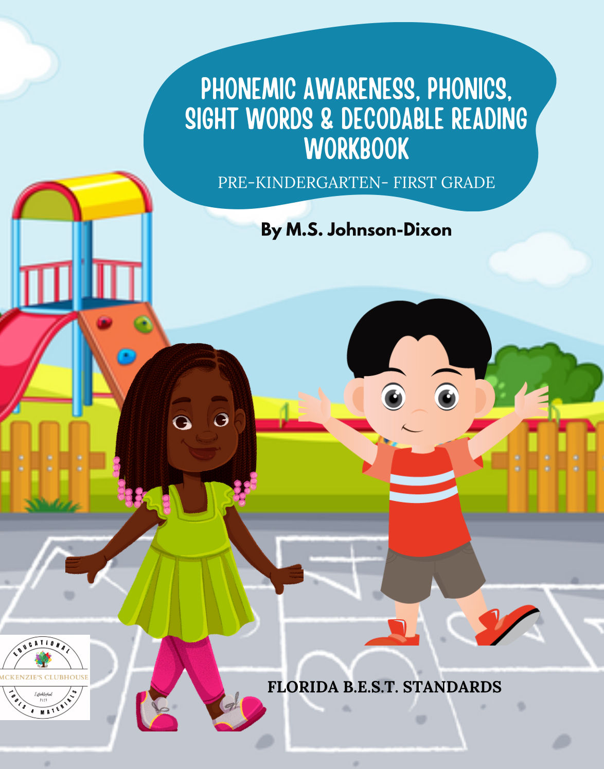Phonemic Awareness, Phonics, Sight Words, Decodable Reading Workbook