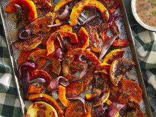 Roasted Butternut Squash with Cider Vinaigrette