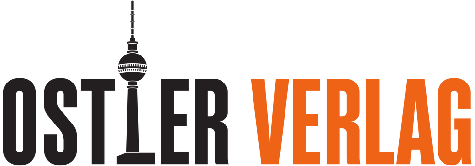 Logo OSTLER VERLAG mit Fernsehturm-Silhouette