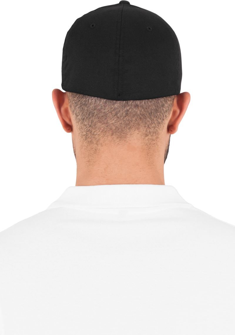 Flexfit 6277 Black /Black 6 Pannel Cap Taille L/XL-S/M 2