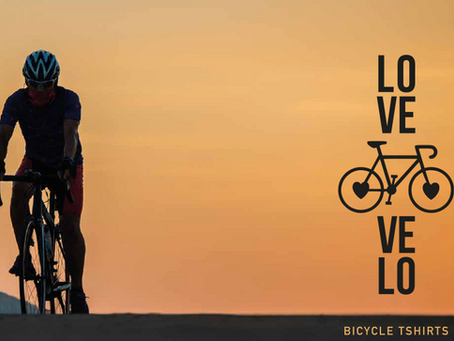 cycliste au coucher du soleil inspiration slow life vélo lifestyle atelier2800