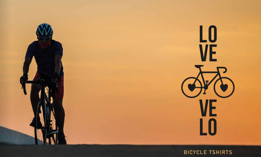 cycliste au coucher du soleil inspiration slow life vélo lifestyle atelier2800