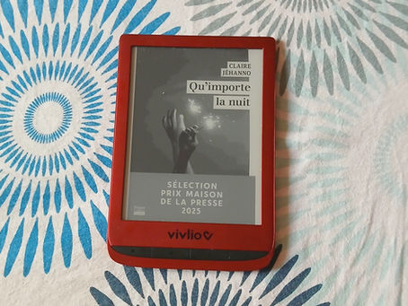 Qu'importe la nuit de Claire Jéhanno, Harper Collins, 2025
