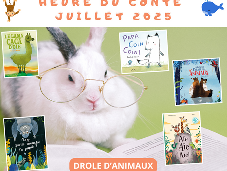 Heure du conte estivale - JUILLET 2025