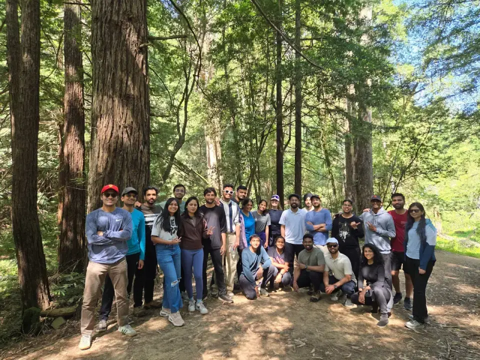 Our second day of hiking! Just a moment of pure relaxation and fun together