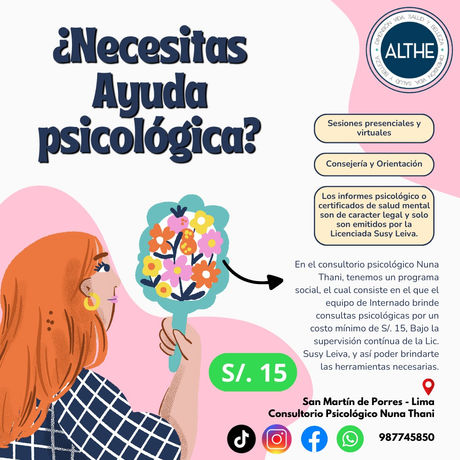 Campaña Social - Consulta Psicológica Internado