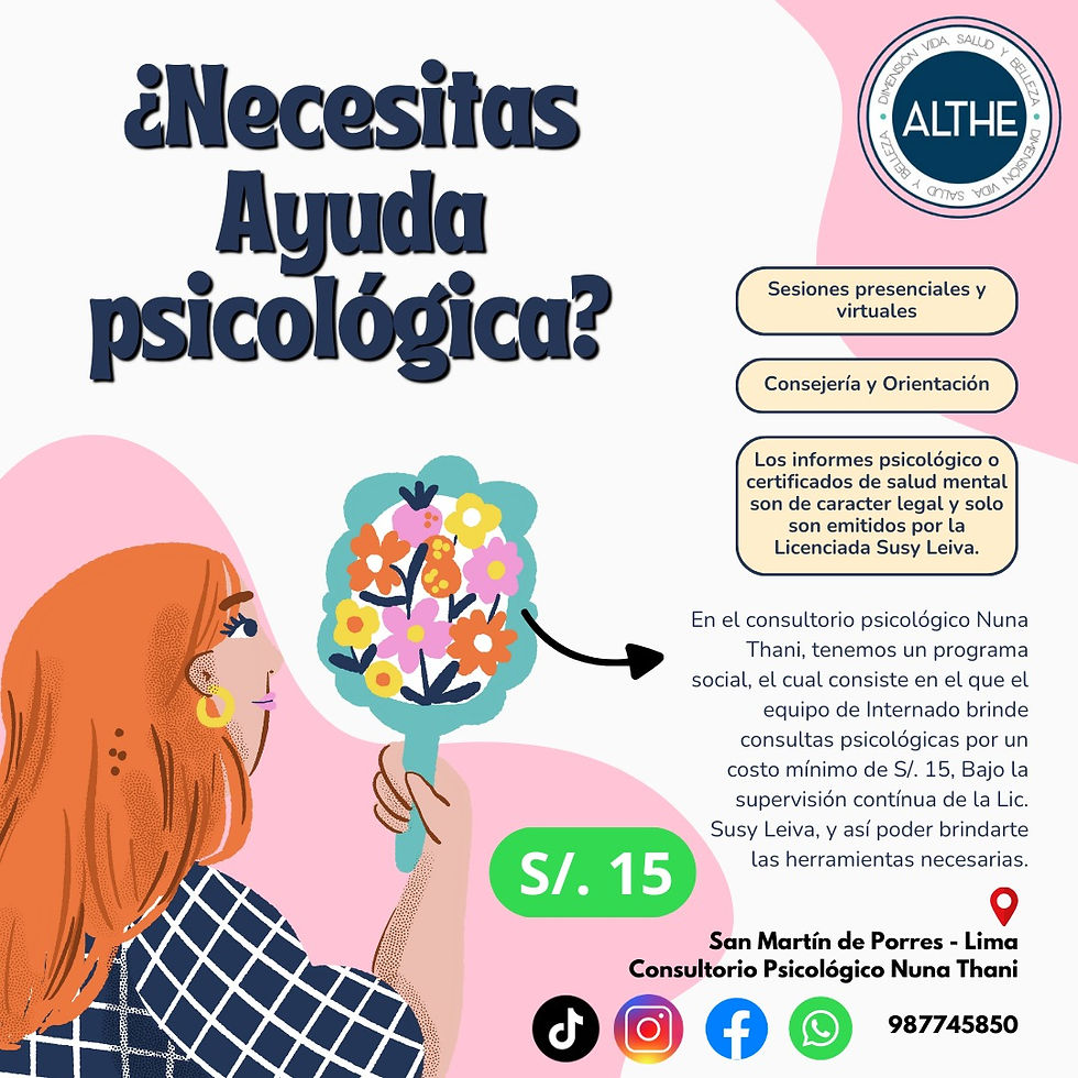 Campaña Social - Consulta Psicológica Internado