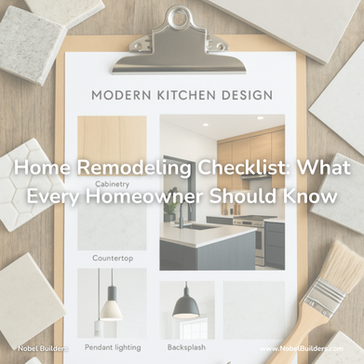 Home Remodeling Checklist: What Every Tarzana, Encino, and Sherman Oaks Homeowner Should Know