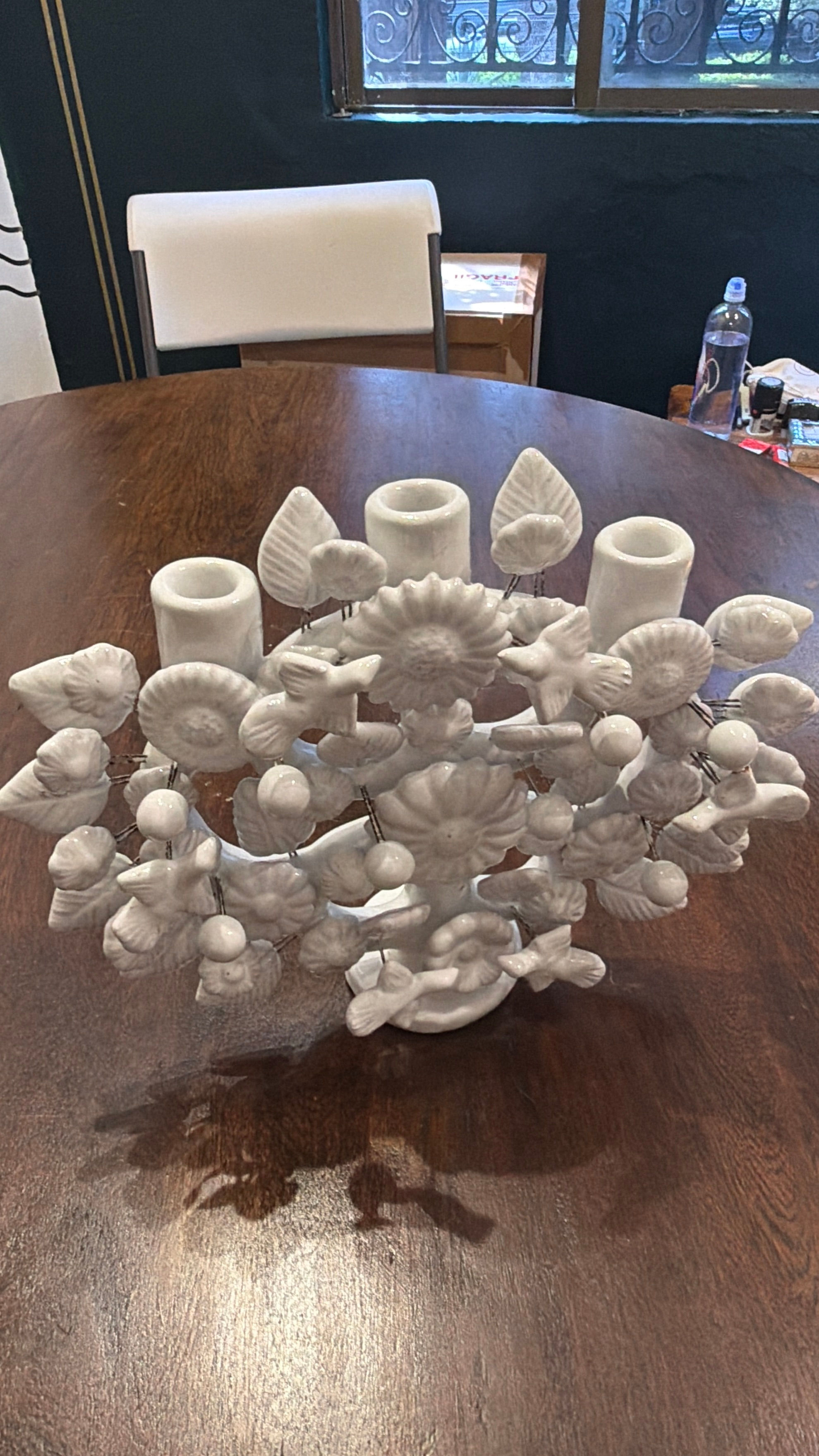 Candelabro vidriado