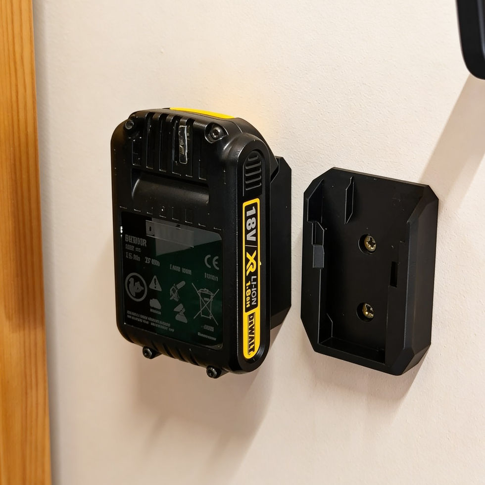 DeWalt 20V Akkuhalter Wandhalterung Battery Holder XR Akku Werkstatt Werkzeug