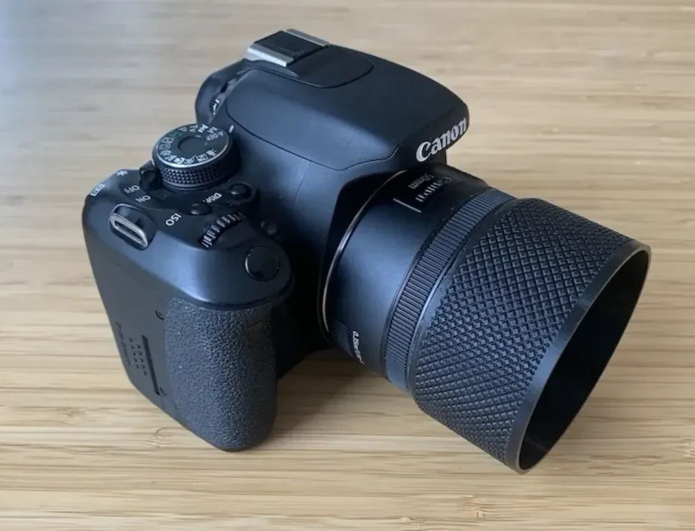 Canon EF 50mm f/1.8 STM Gegenlichtblende – Streulichtschutz Sonnenblende