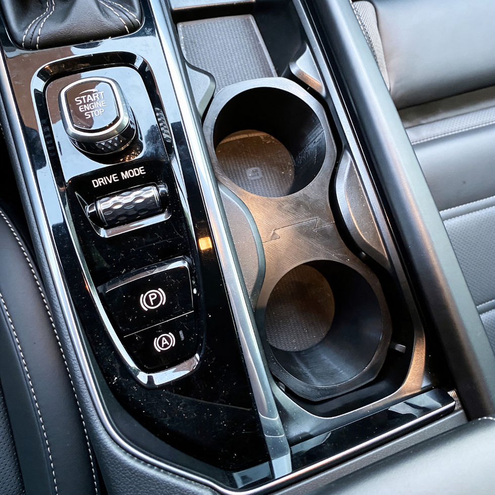 Volvo V60 V90 XC60 XC90 doppelter Becherhalter, Getränke, Cup Holder Einsatz
