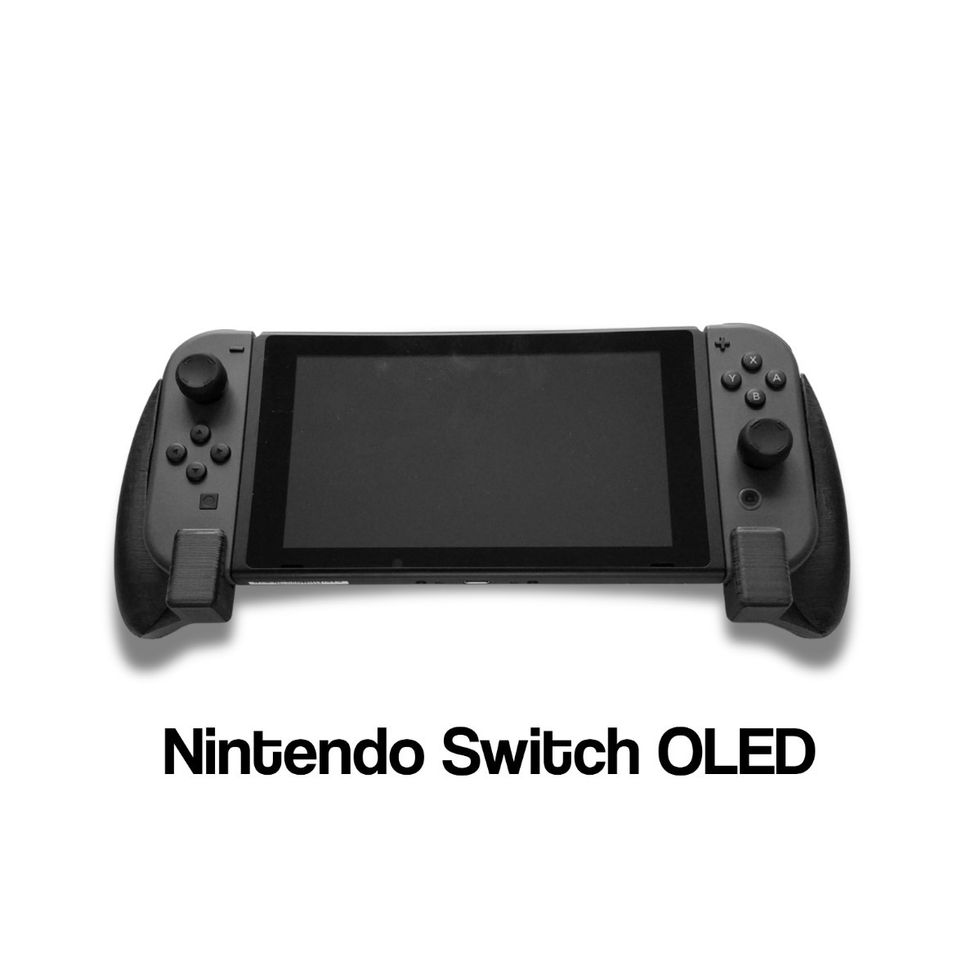 Comfort Grip für Nintendo Switch OLED, ergonomischer Halter, Gaming