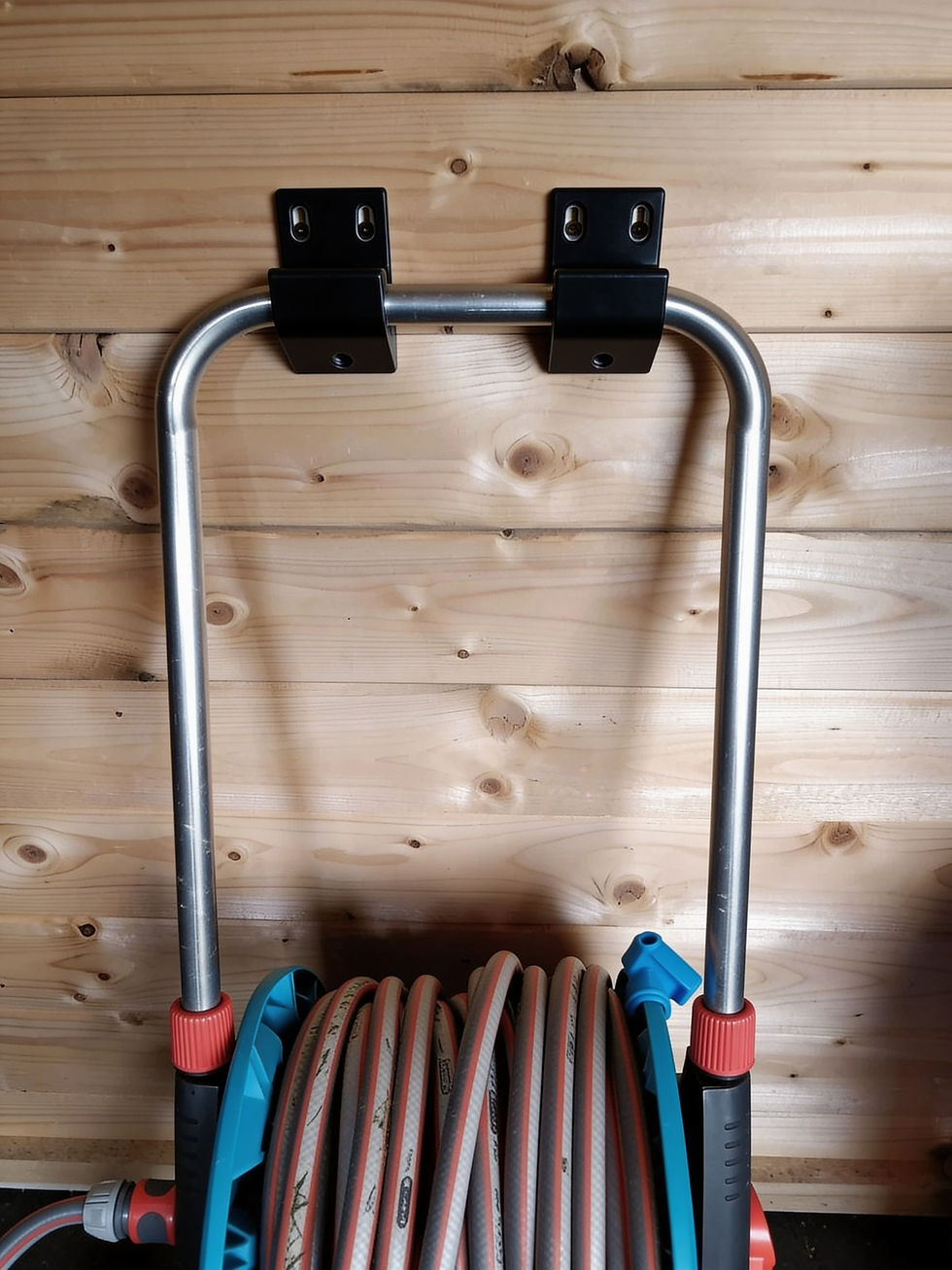 Wandhalter für Gardena Schlauchwagen Halterung 3er Set Schlauchwagenhalter