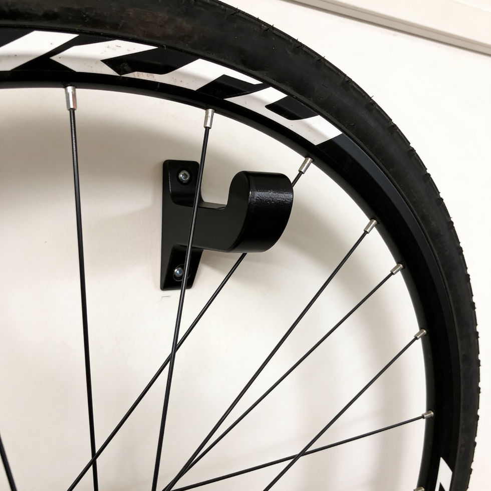 2x Fahrrad Wandhalter Reifenhalter Bike Wheel Wall Hook Set Garage