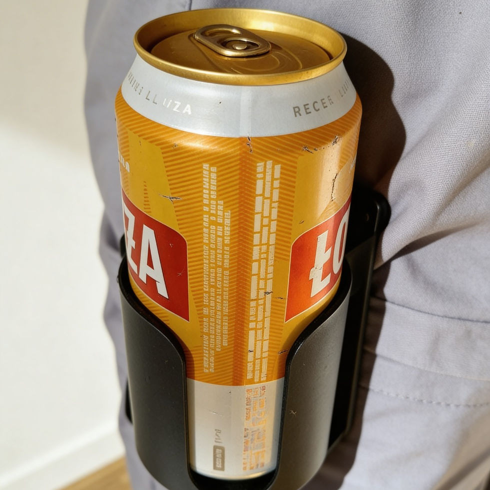 Bierhalter für Gürtel Getränkehalter 0,33/0,4/0,5L Dosen Festival Vatertag JGA