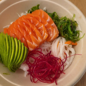 Salmon & Avocado Don