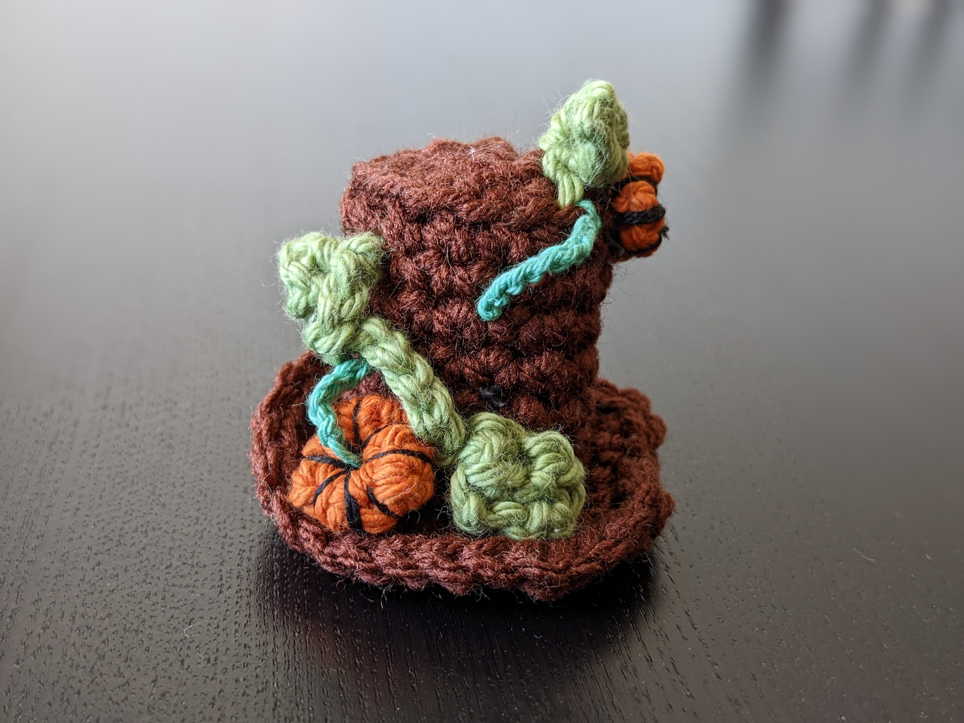 Pumpkin Patch Tiny Crochet Hat