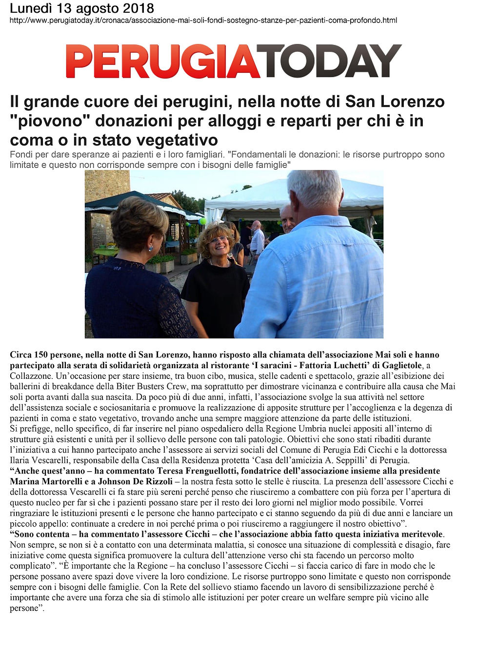 13 agosto - san lorenzo - perugiatoday