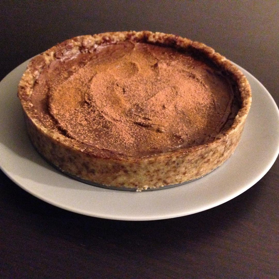 Sobremesa vegana. E é sabor chocolate!