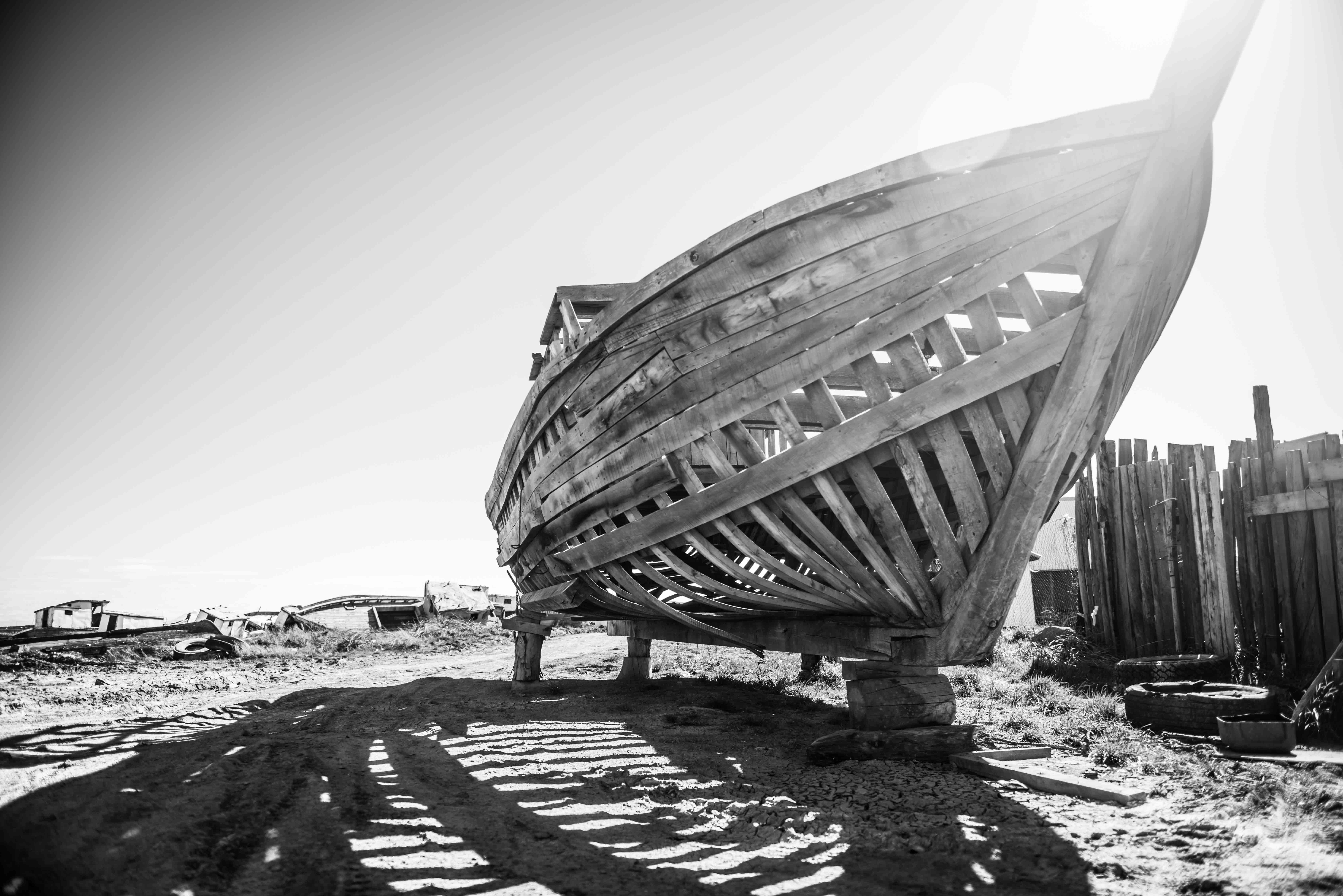 Cimetière de bateaux "4" - Patagonie