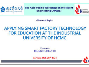 國立中正大學工學院成功舉辦2024亞太智慧工程國際工作坊(APWIE)