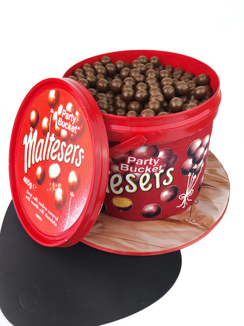 Maltesers 90th Birthday Bucket Cake
