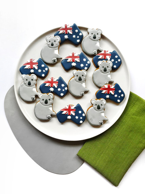 Australia Day Cookies