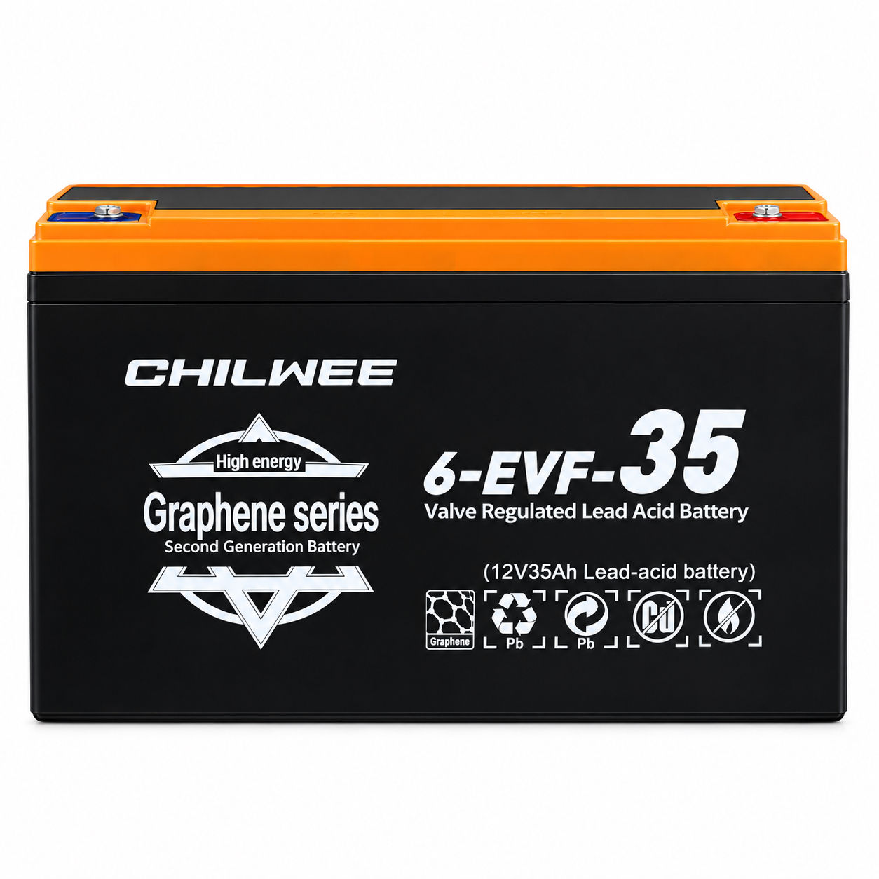 (Chilwee) Batterie 12 volts 35ah Graphene (6-EVF-35) / 12v 35ah