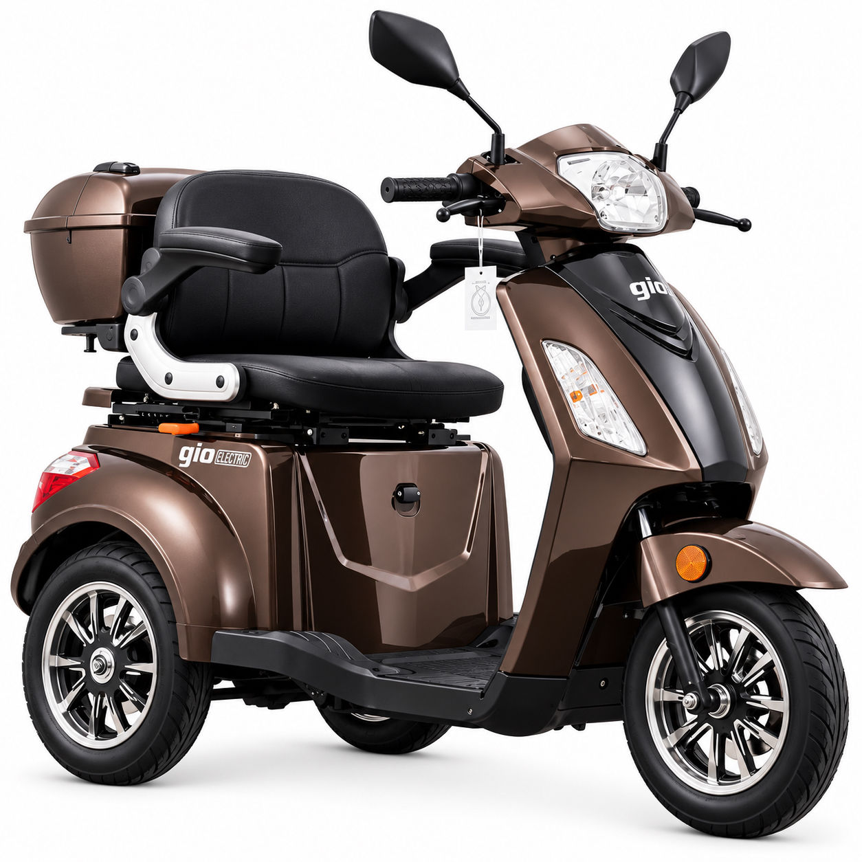 Triporteur GIO Regal PR 48 volts Bronze