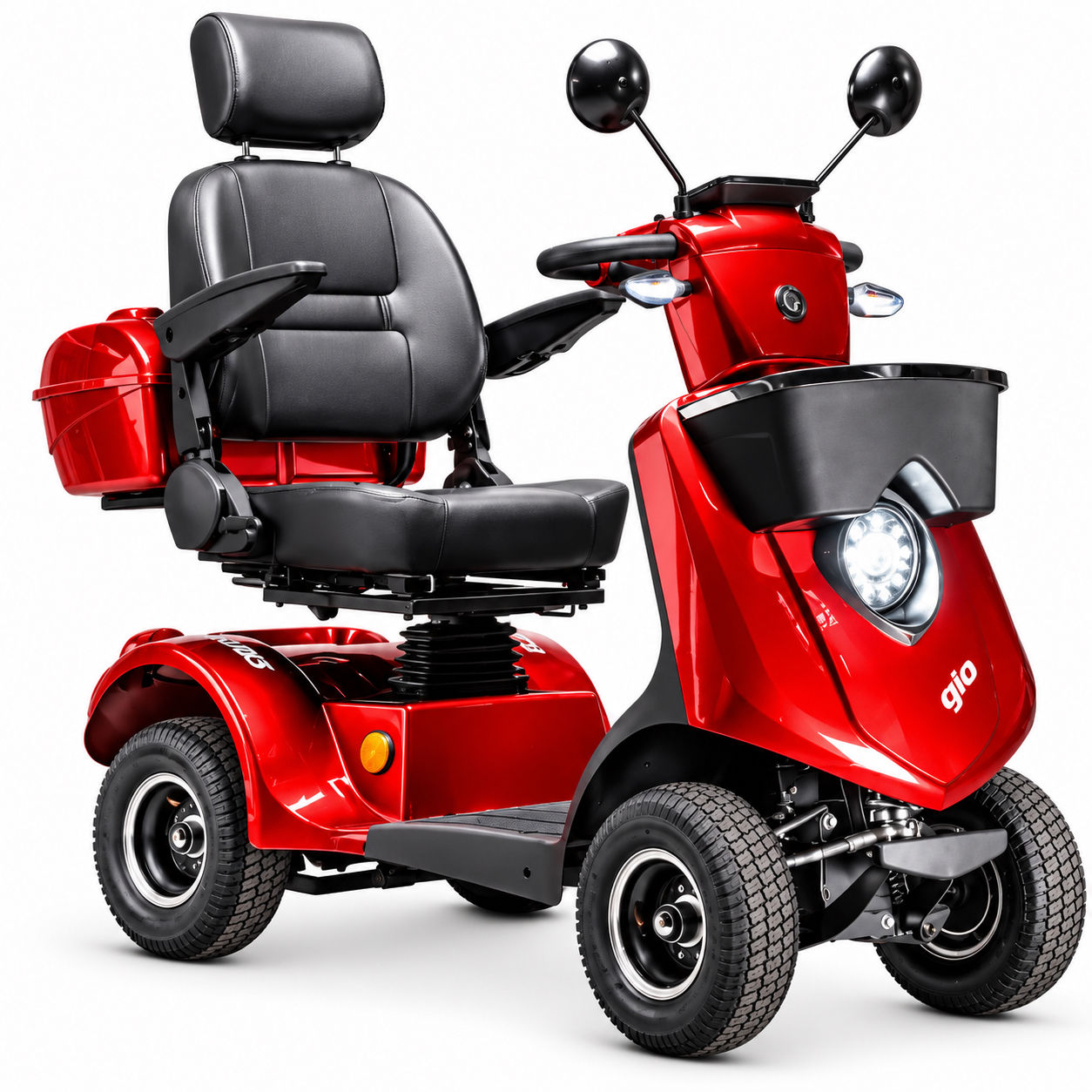 Quadriporteur GIO Tetris 48 volts Rouge