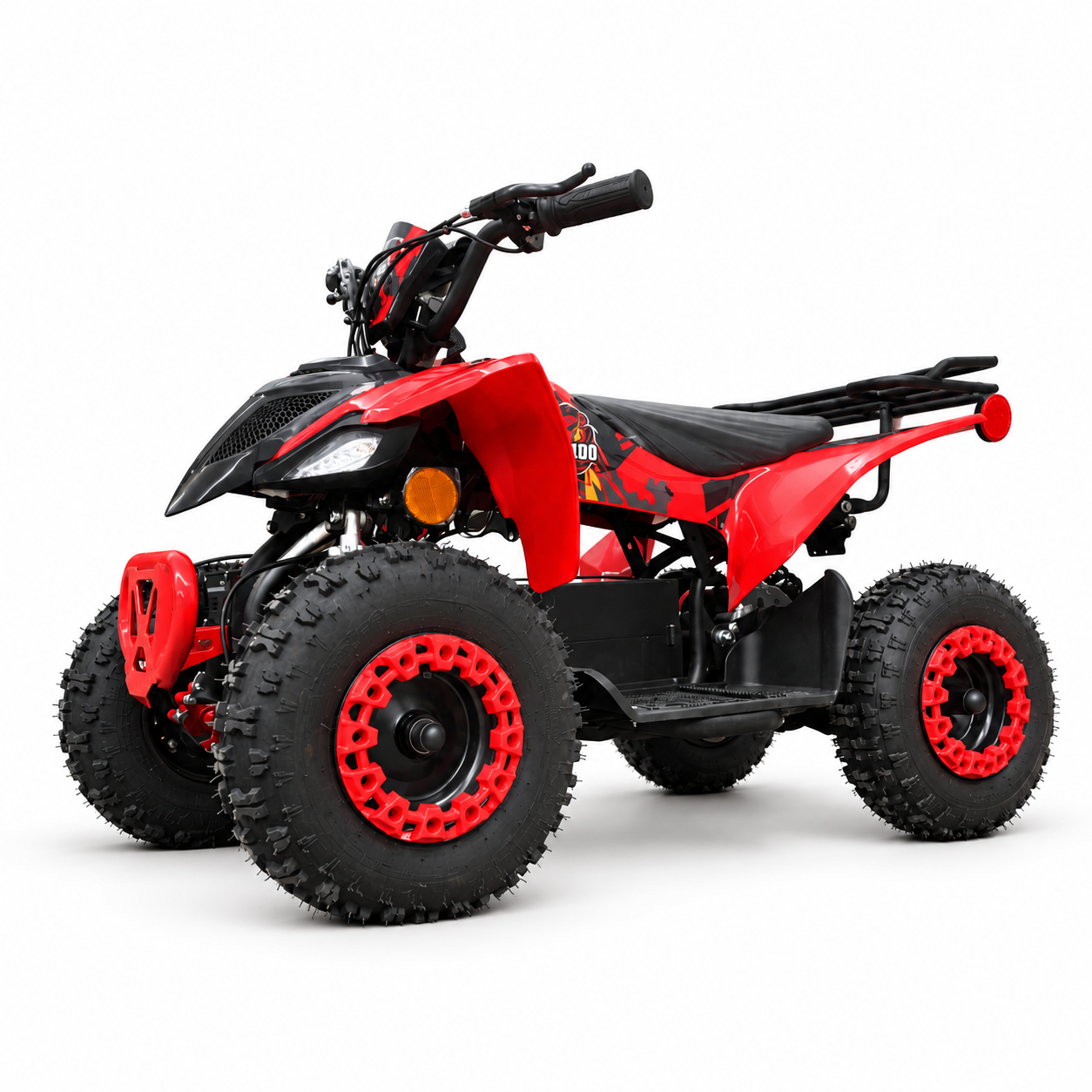 VTT électrique - GIO Tornado 800 watts - Noir / Rouge