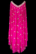 Kaftan-like gown (back)