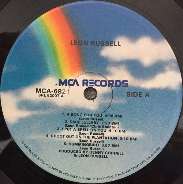 Thumbnail: Leon Russell (1970) Vinyl Record 