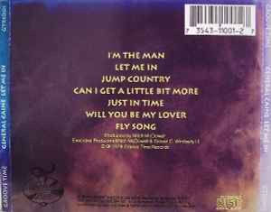 Thumbnail: General Caine Let Me In CD