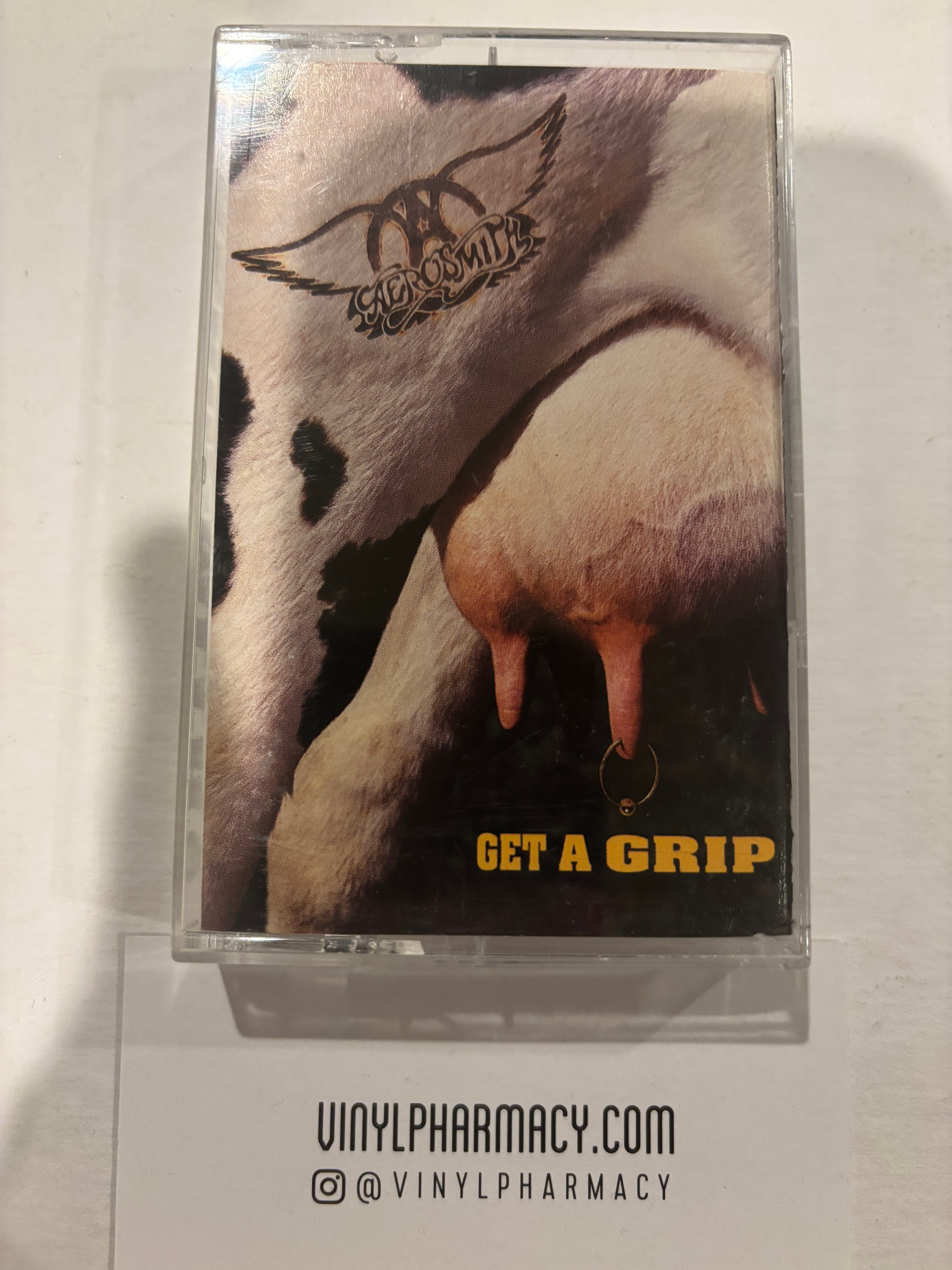 Aerosmith Get A Grip Cassette Tape  