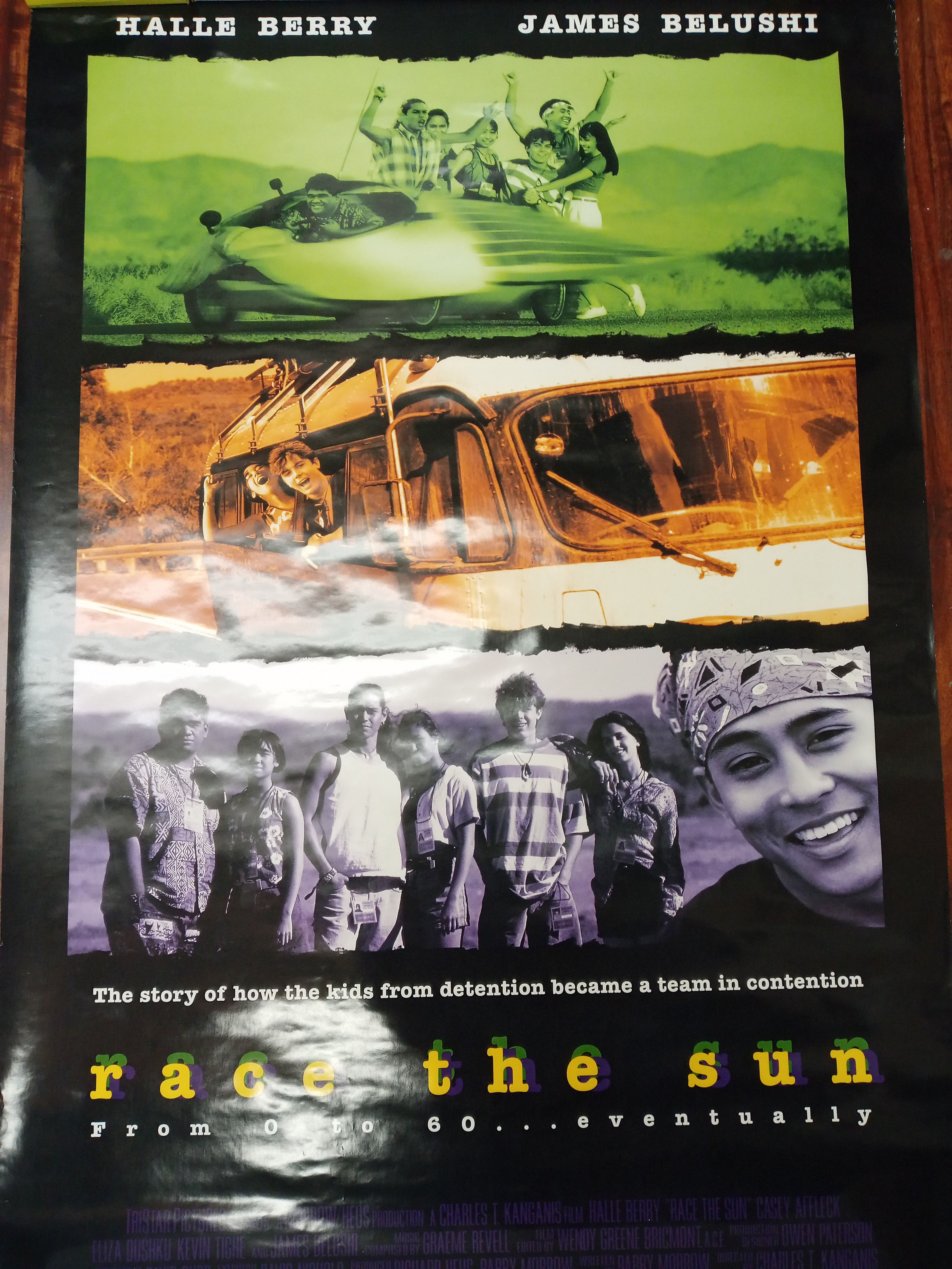 Race The Sun Original Theatrical Double-Sided 27x40 Poster