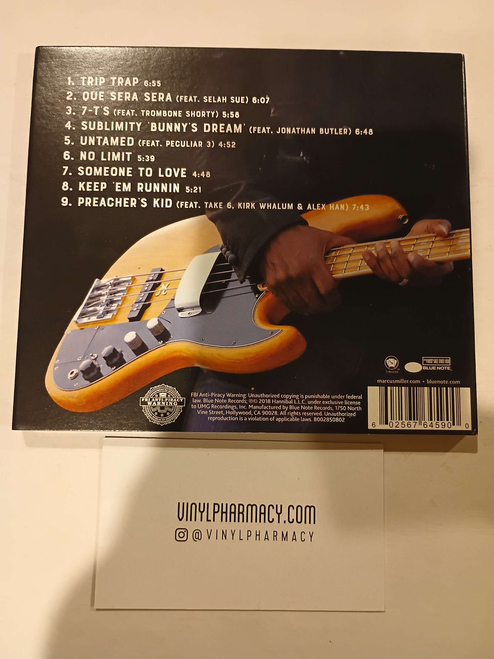 Thumbnail: Marcus Miller Laid Back CD 